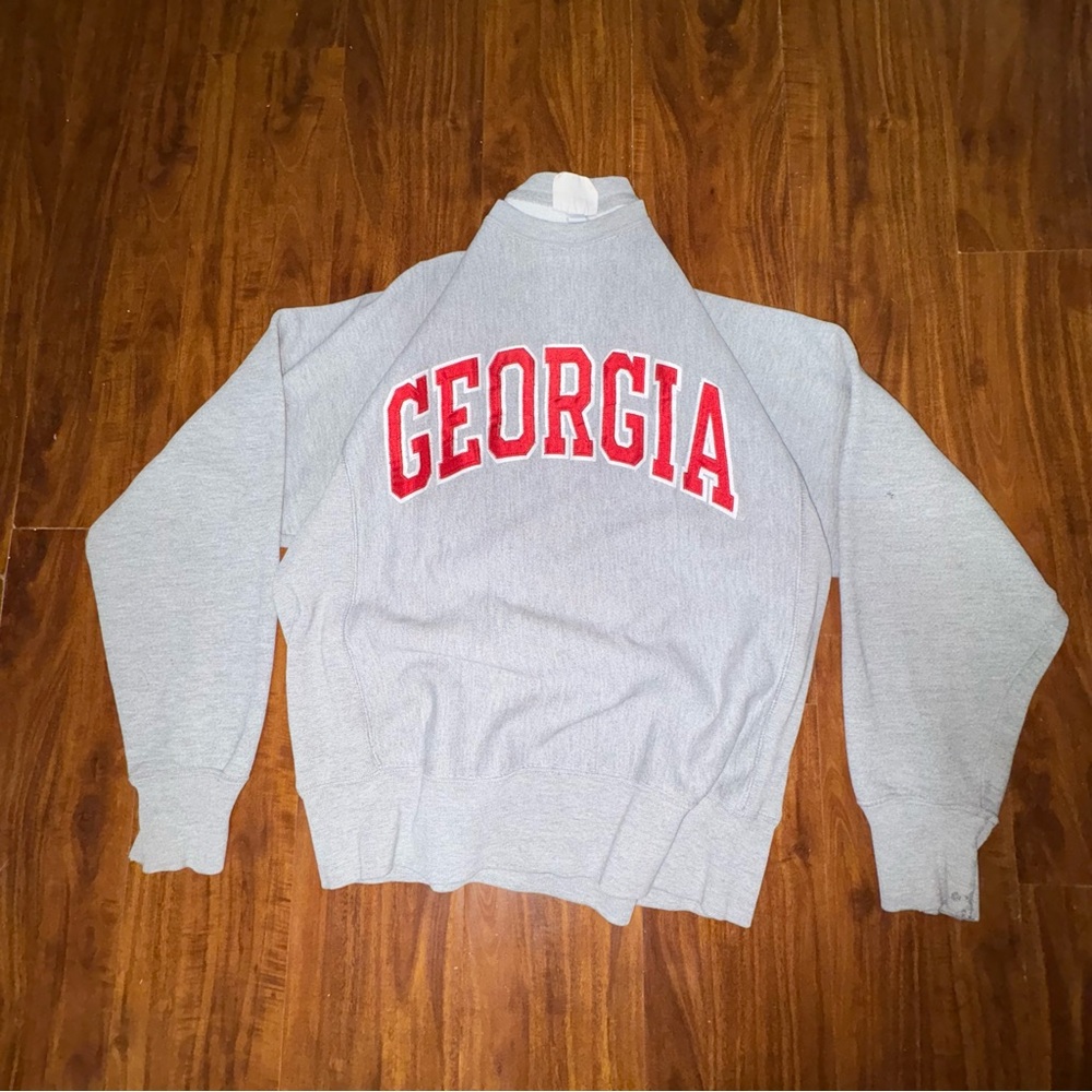 Champion Gray Reverse Weave Sweatshirt